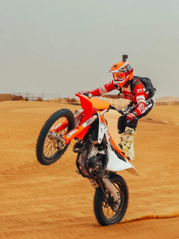 Desert Bike Ride - Rise & Shine Tourism UAE