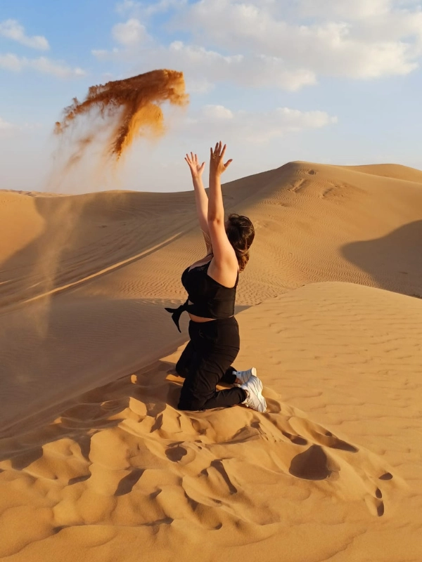 Evening Desert Dune Bashing Experience
