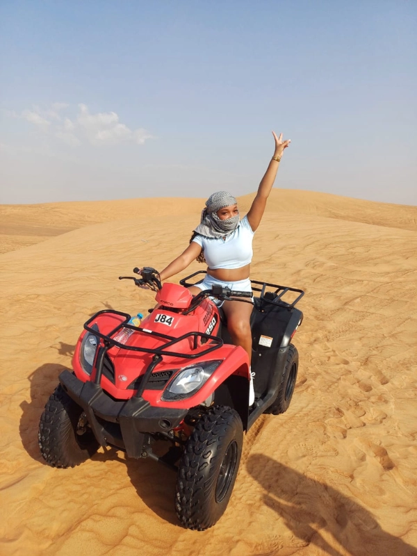 Quad Biking in Dubai Desert