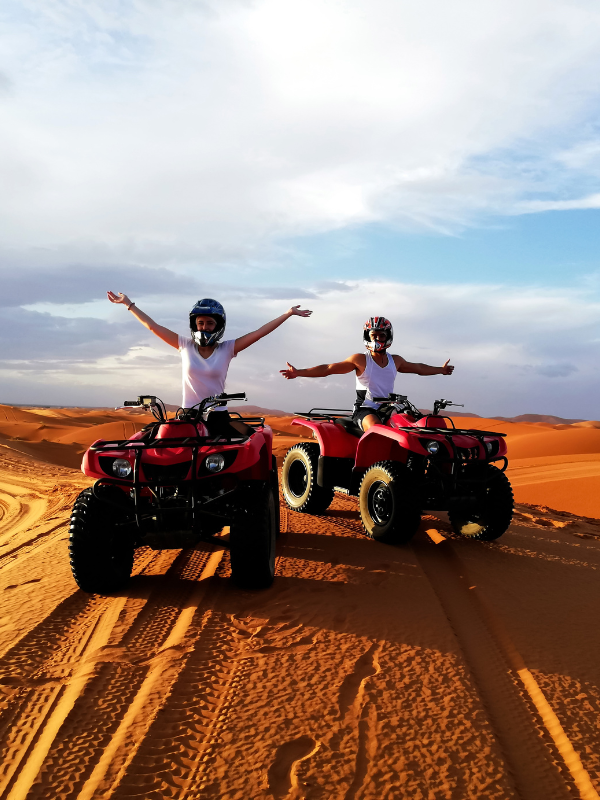 Desert Sunrise Quad Biking